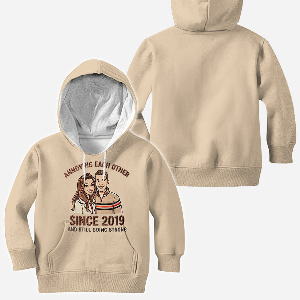 Geschenk für Paare – Personalisiertes T-Shirt mit Partneraufdruck