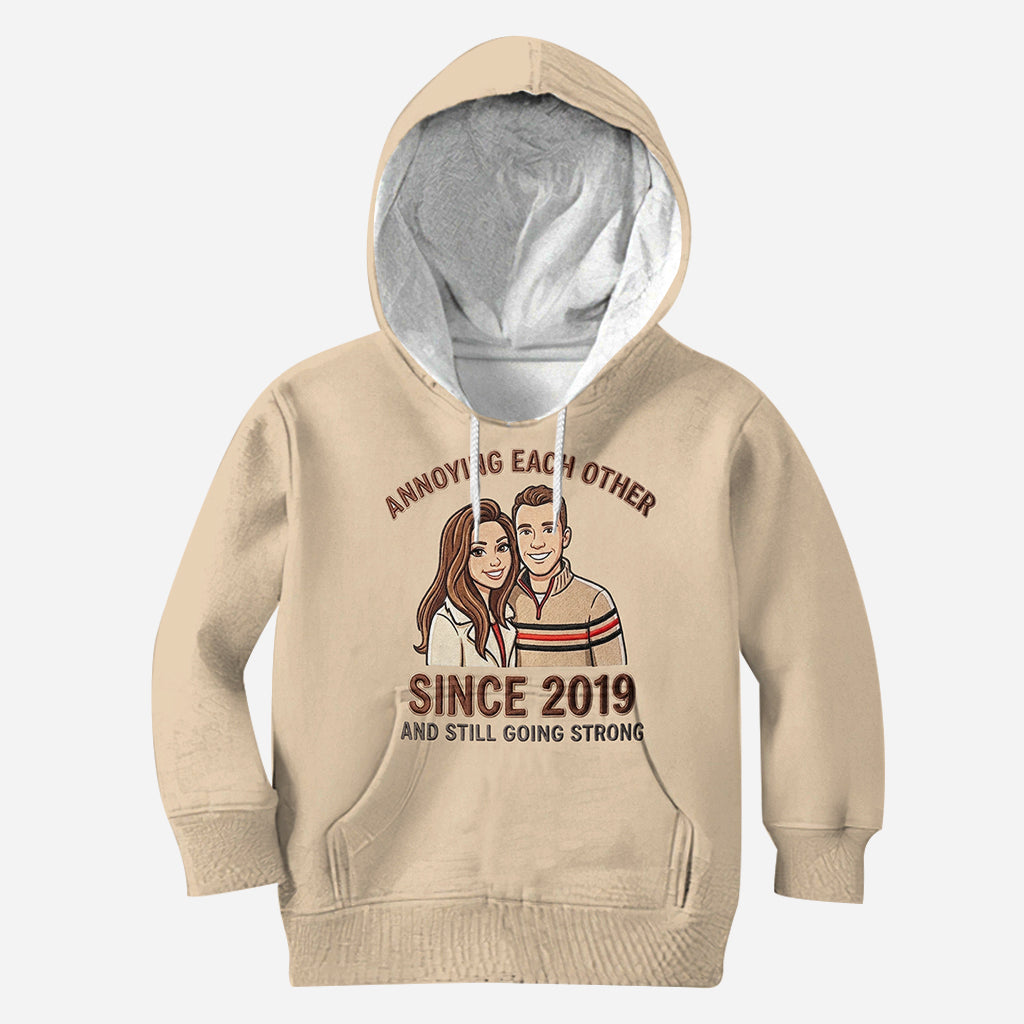 Geschenk für Paare – Personalisiertes T-Shirt mit Partneraufdruck