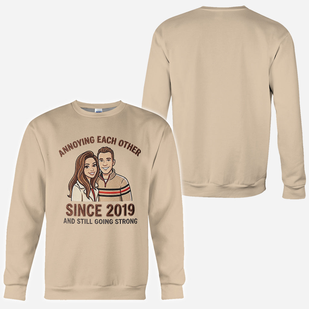 Geschenk für Paare – Personalisiertes T-Shirt mit Partneraufdruck
