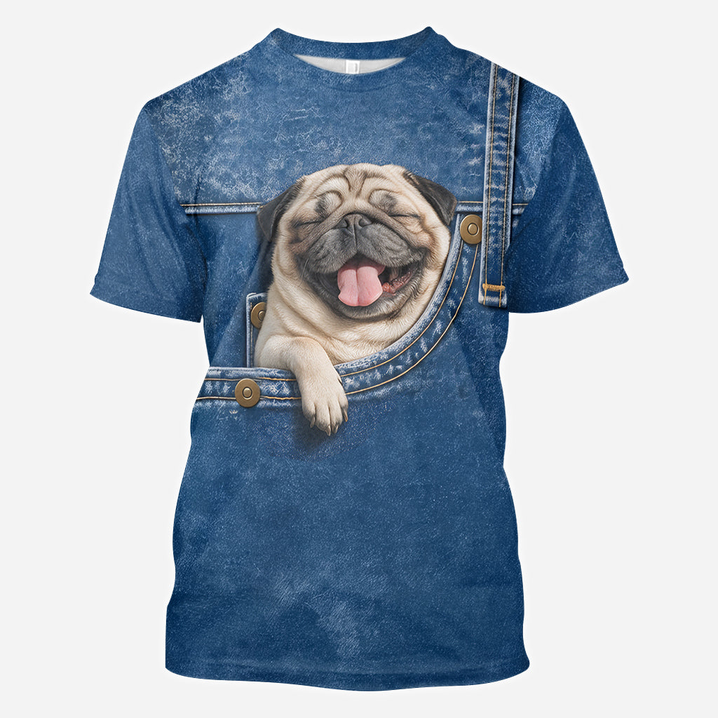 Gift for Pet Owner - Personalized Dog All Over Shirt