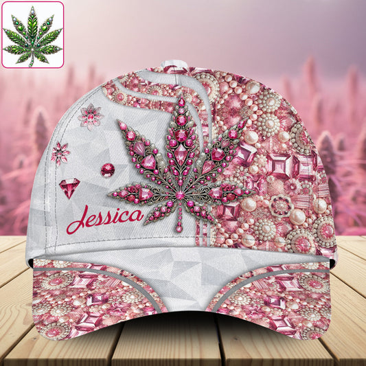 Superbe feuille - Casquette classique personnalisée pour les amateurs de cannabis