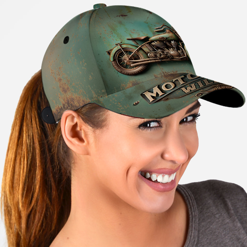 Passionné de moto - Casquette de motard classique personnalisée