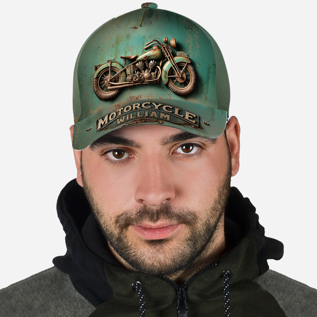Passionné de moto - Casquette de motard classique personnalisée