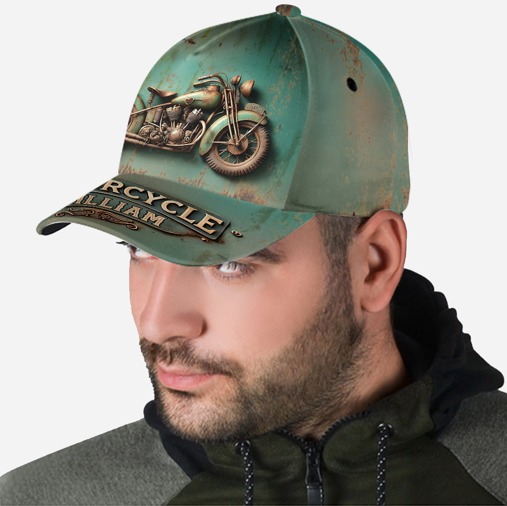 Passionné de moto - Casquette de motard classique personnalisée
