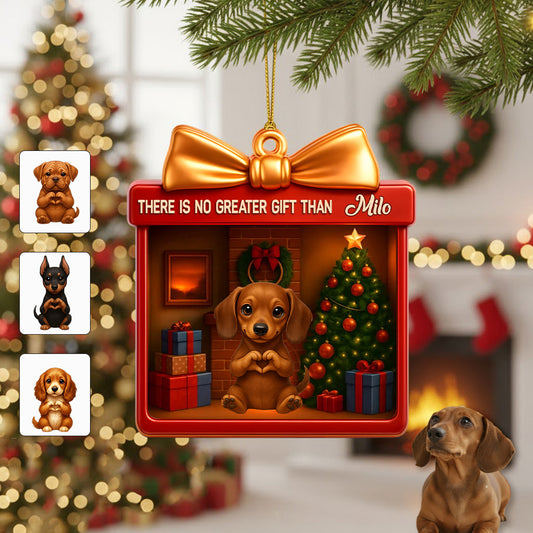 Il n'y a pas de plus beau cadeau que les chiens pour les amoureux des animaux - Ornement de chien personnalisé