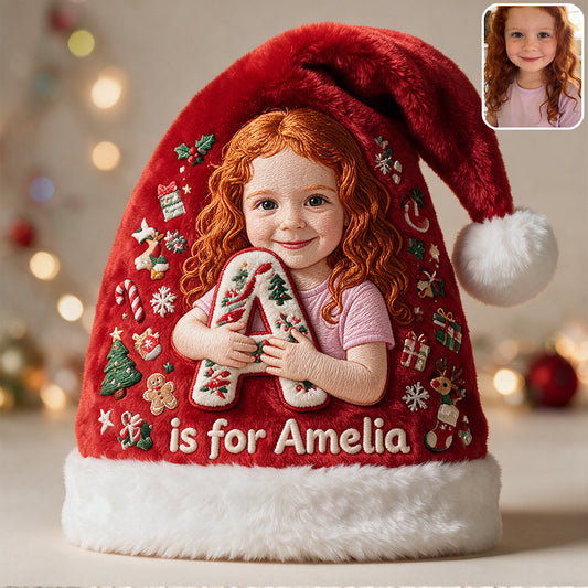 Kleine persönliche Weihnachts-Träume - Personalisierte Kinder-Santa-Mütze