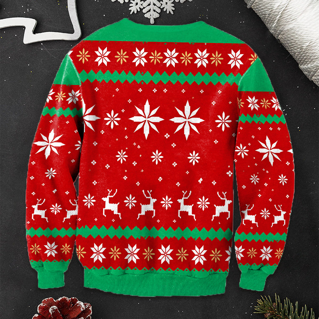 Jingle Balls - Personalized Spicy Couple Ugly Sweater