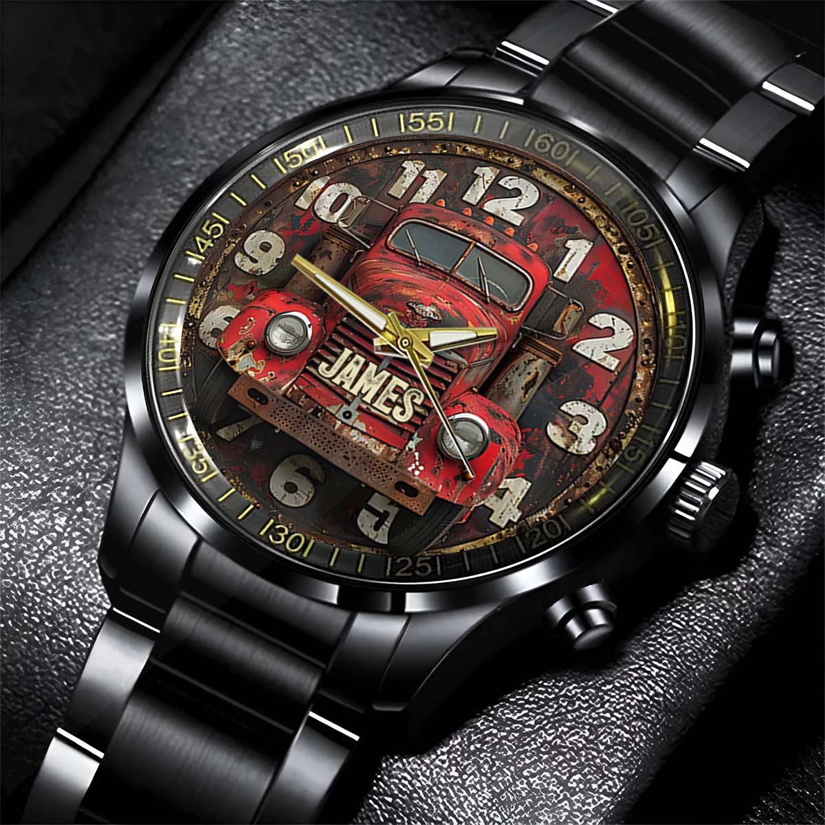 Geschenk für LKW-Fahrer – Personalisierte LKW-Handuhr