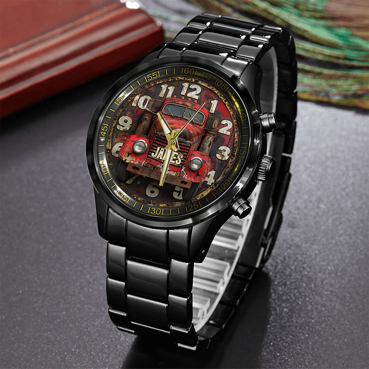 Geschenk für LKW-Fahrer – Personalisierte LKW-Handuhr