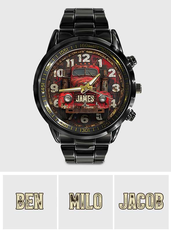 Geschenk für LKW-Fahrer – Personalisierte LKW-Handuhr