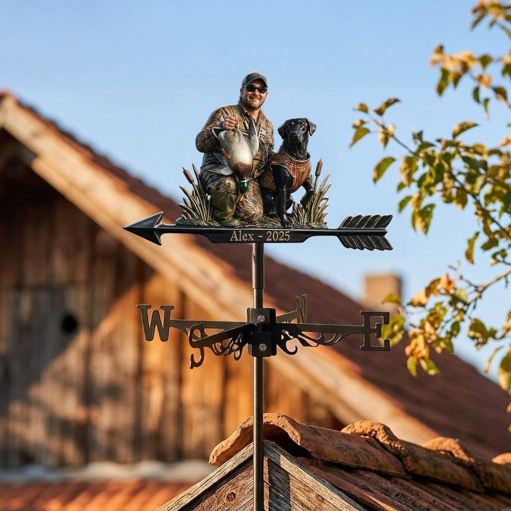 Duck Turkey Hunting Season - Personalized Hunting Weather Vane