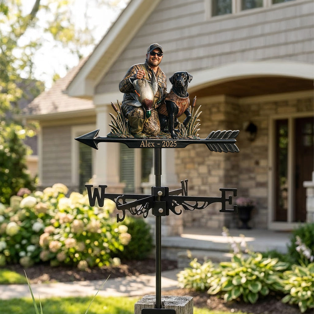 Duck Turkey Hunting Season - Personalized Hunting Weather Vane