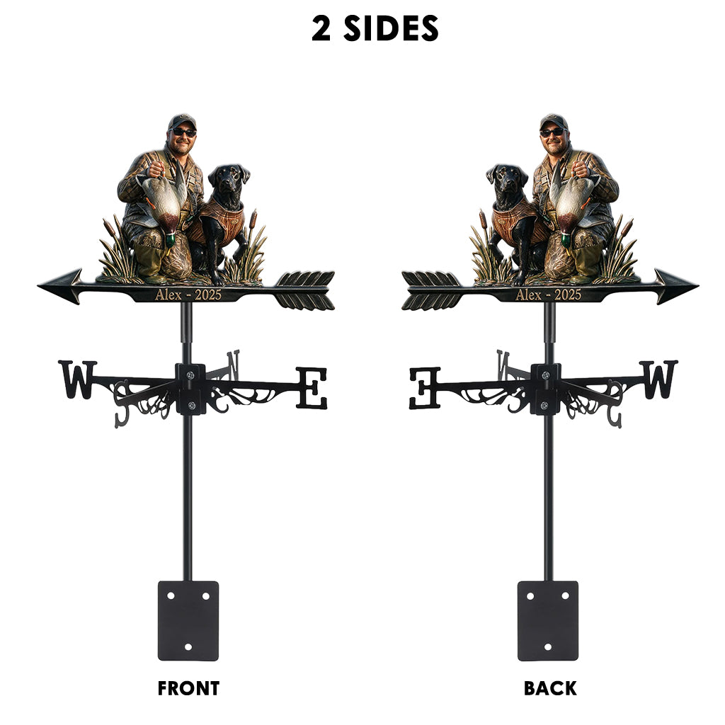 Duck Turkey Hunting Season - Personalized Hunting Weather Vane