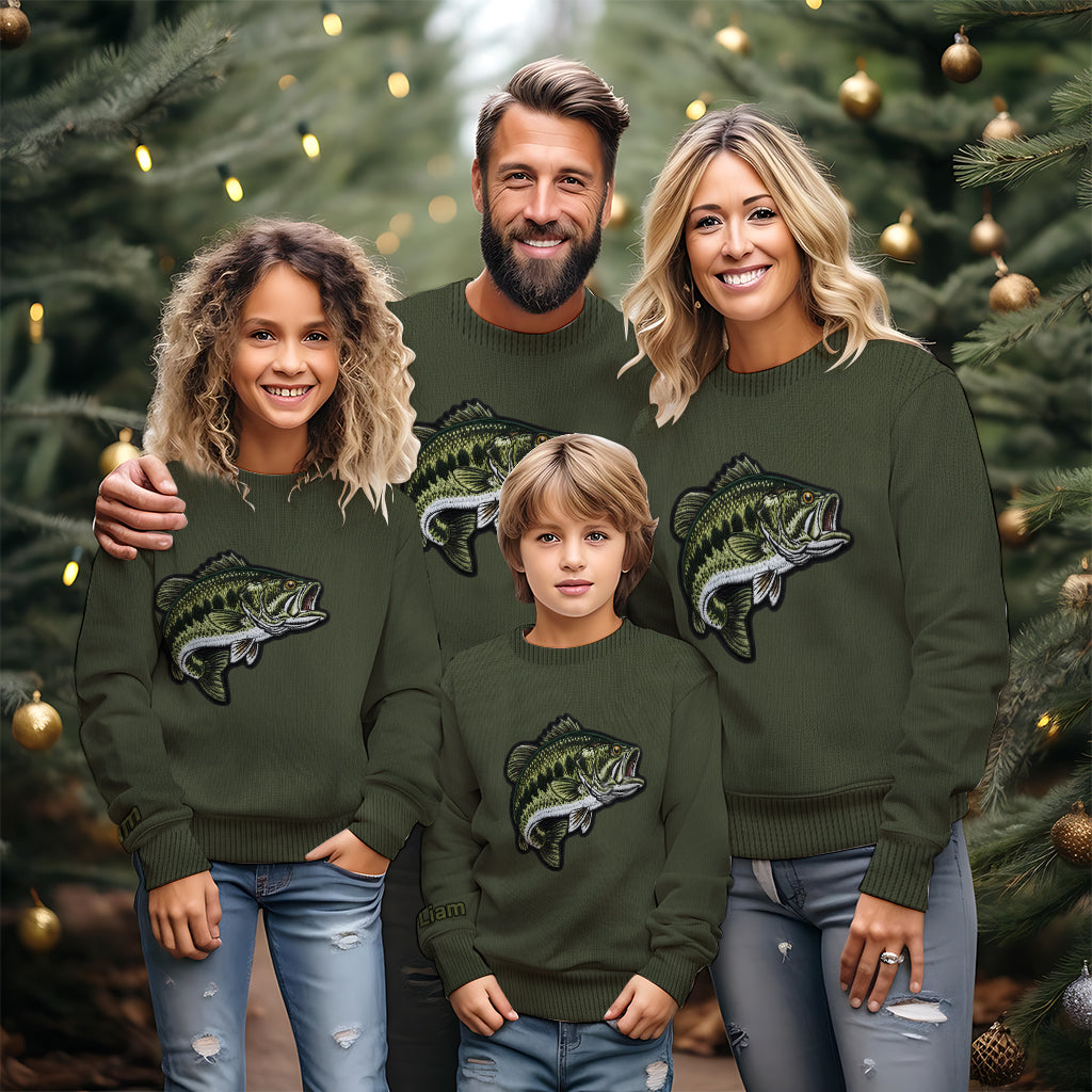 Angel-Liebe - Personalisierter Angel-Pullover