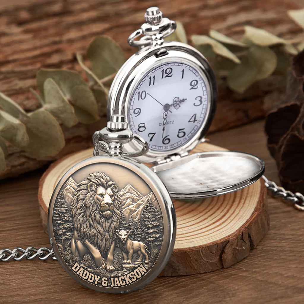 Für meinen Sohn – Personalisierte Taschenuhr für meinen Sohn