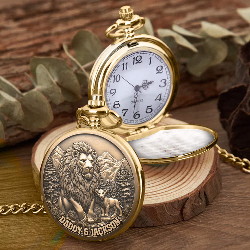Für meinen Sohn – Personalisierte Taschenuhr für meinen Sohn