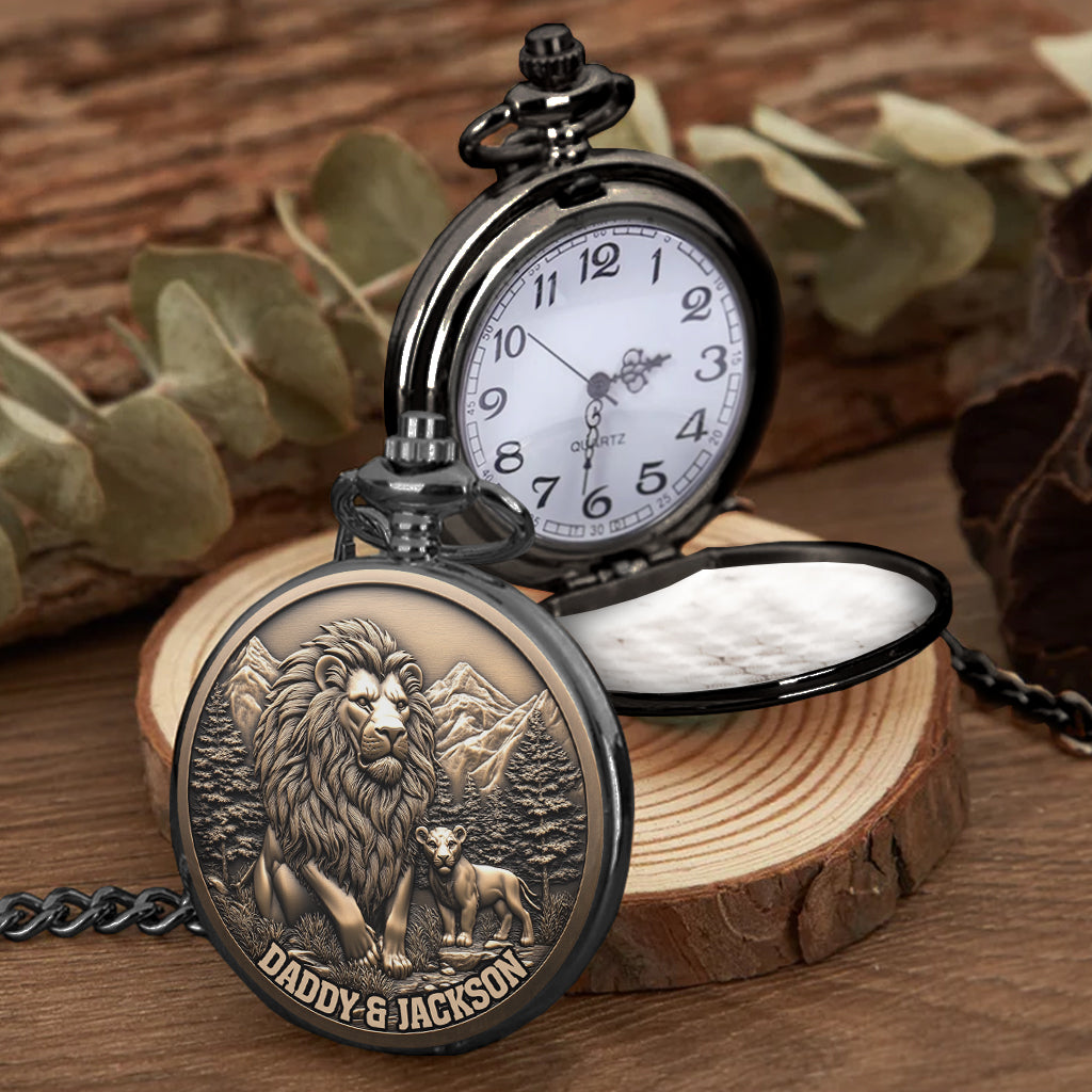 Für meinen Sohn – Personalisierte Taschenuhr für meinen Sohn