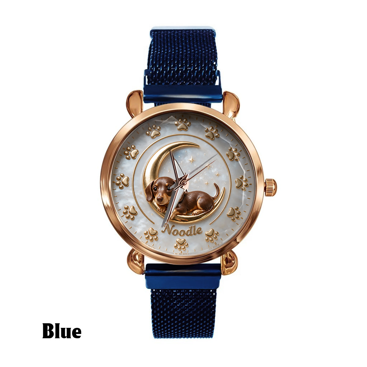 La vie est meilleure avec mon chien - Montre femme personnalisée