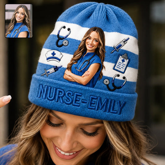 Jede Foto Liebe Mein Job - Personalisierte Krankenschwester Mütze
