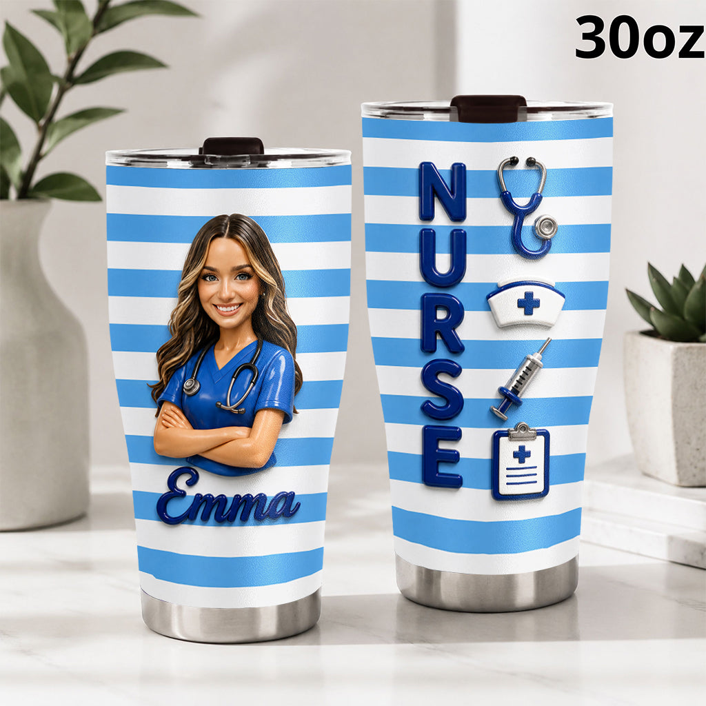Tasse Infirmière Personnalisée - Vie d'Amour de Photo
