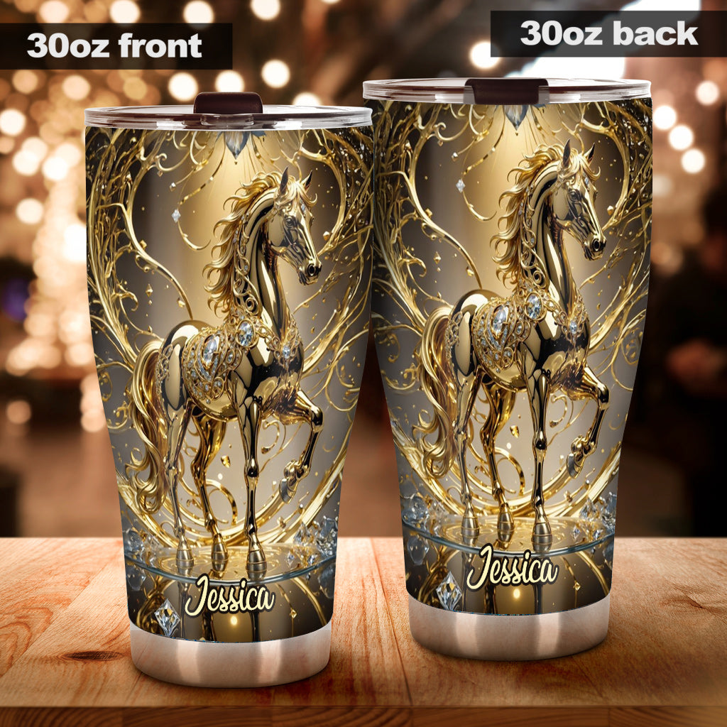 Gobelet personnalisé Love Horse - Motif cheval