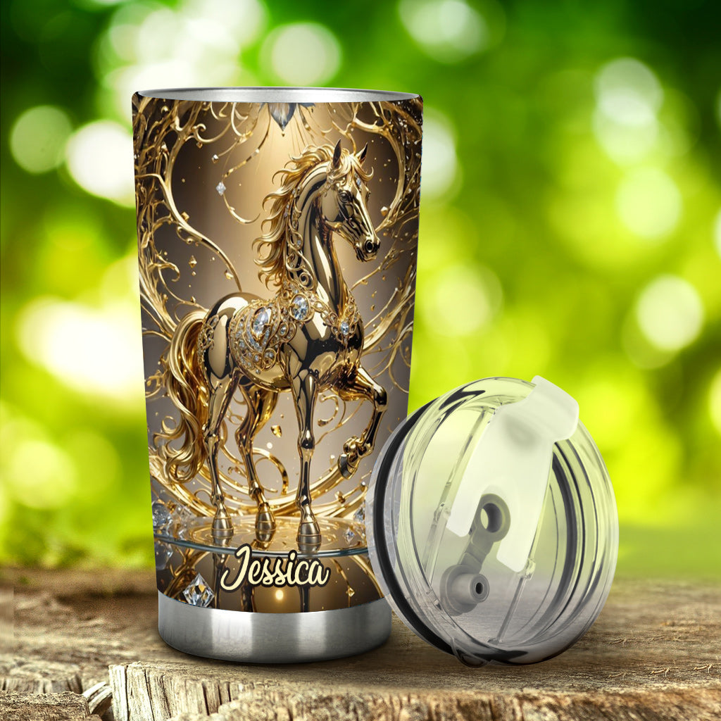 Gobelet personnalisé Love Horse - Motif cheval