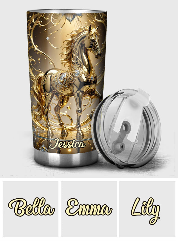 Gobelet personnalisé Love Horse - Motif cheval