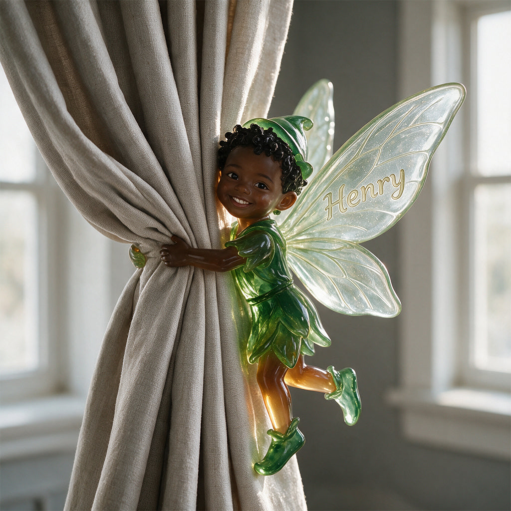 Little Fairy - Personalized Kid Curtain Tieback