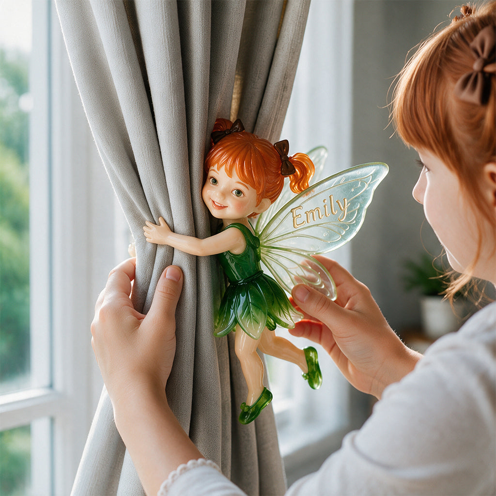 Little Fairy - Personalized Kid Curtain Tieback