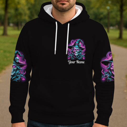 Hello My Friend - Personalized Witch All Over Shirt