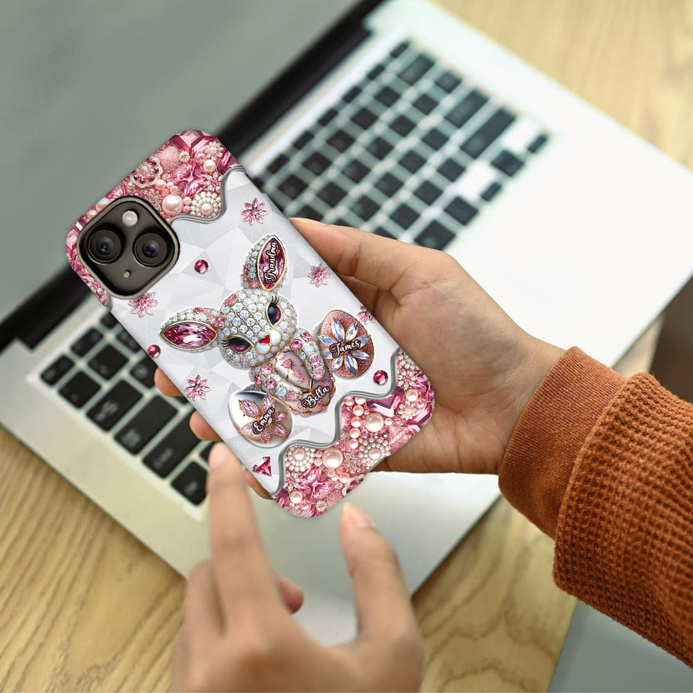 Easter Bunny - Personalized Grandma Full Print Phone Case