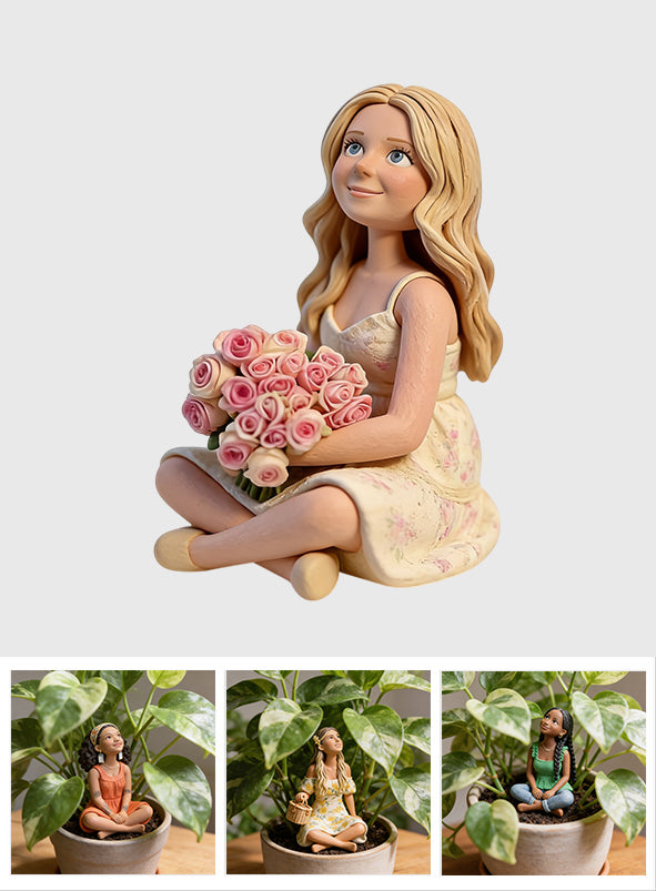 Photo Personnalisée - Figurine 3D Premium de Jardinage