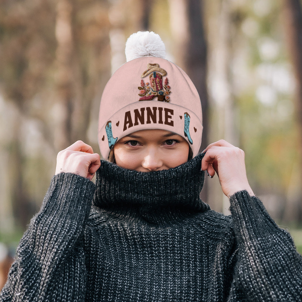 Cowgirl-Spirit – Personalisierte Cowgirl-Mütze