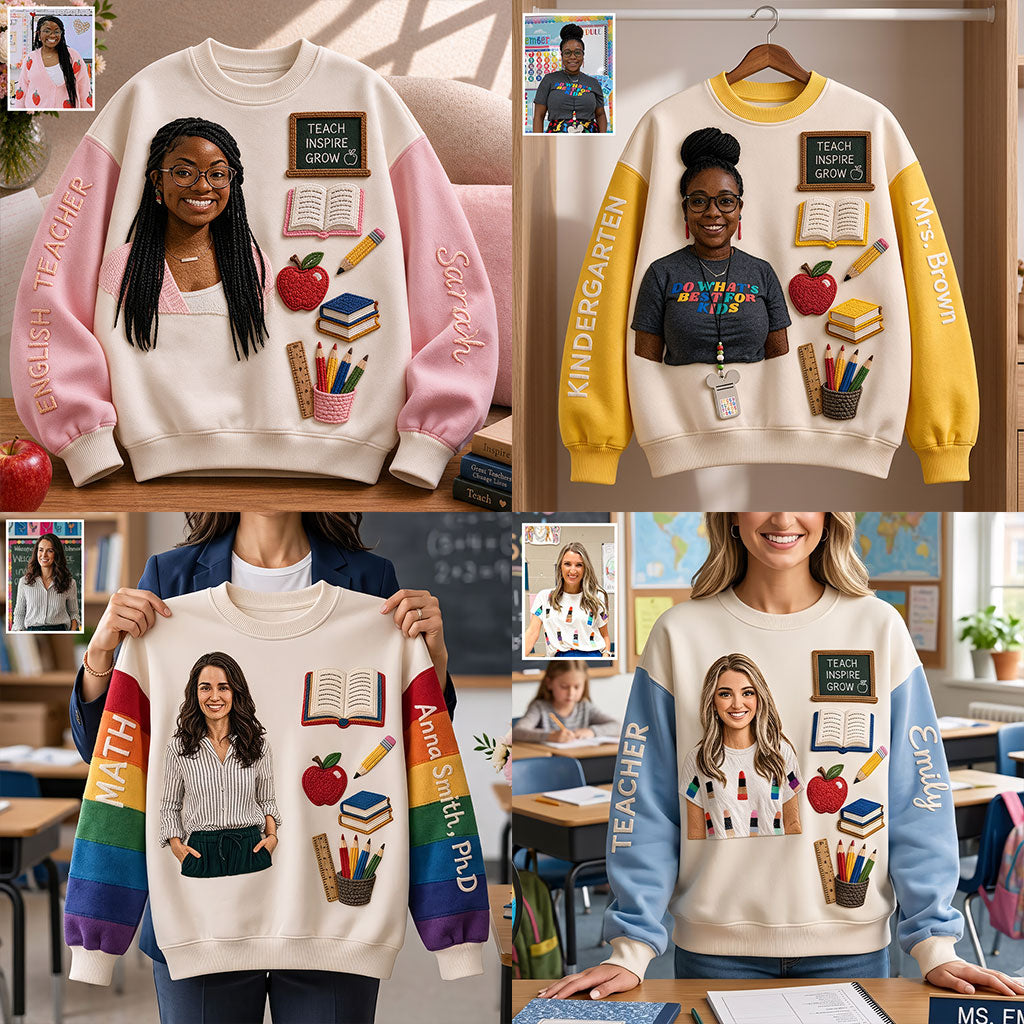 Gift For Teacher - Personalized Teacher All Over Shirt