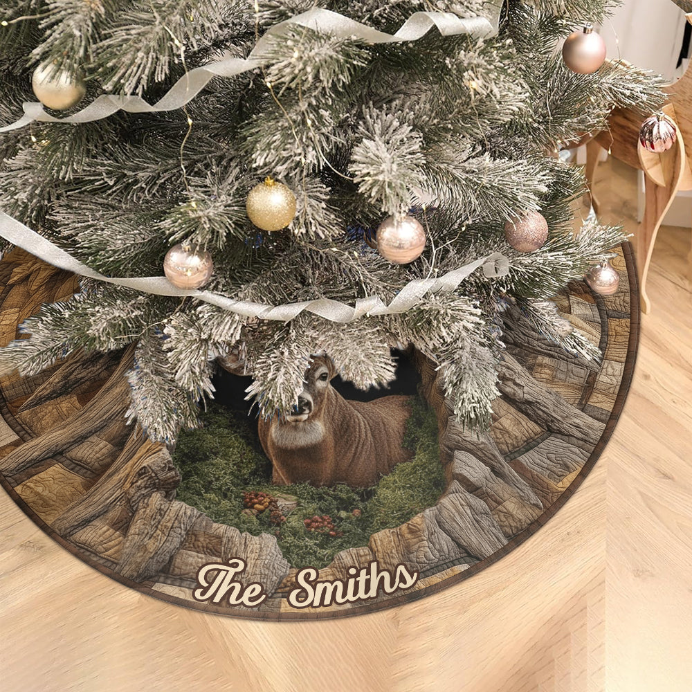 Liebe zur Jagd – Personalisierter Baumrock in Jagdform