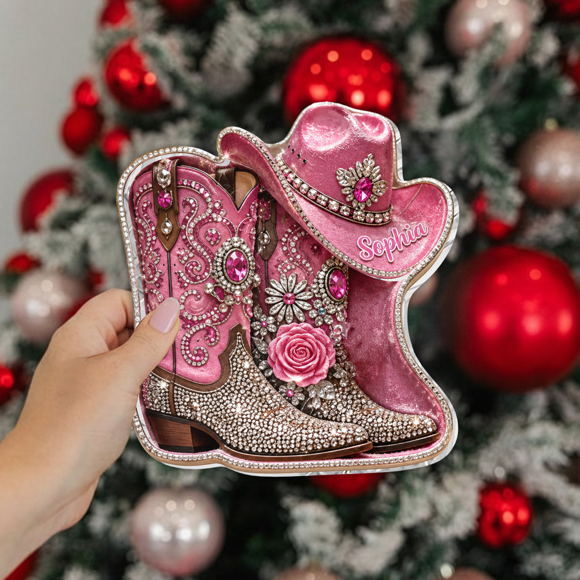 Cowgirl Spirit - Personalisierbares Cowgirl Ablagefach