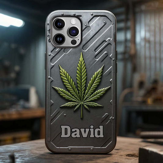 Toker High Life - Personalisierte Handyhülle mit Weed-Motiv