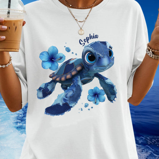 Love Turtle - Personalized Turtle T-shirt And Hoodie