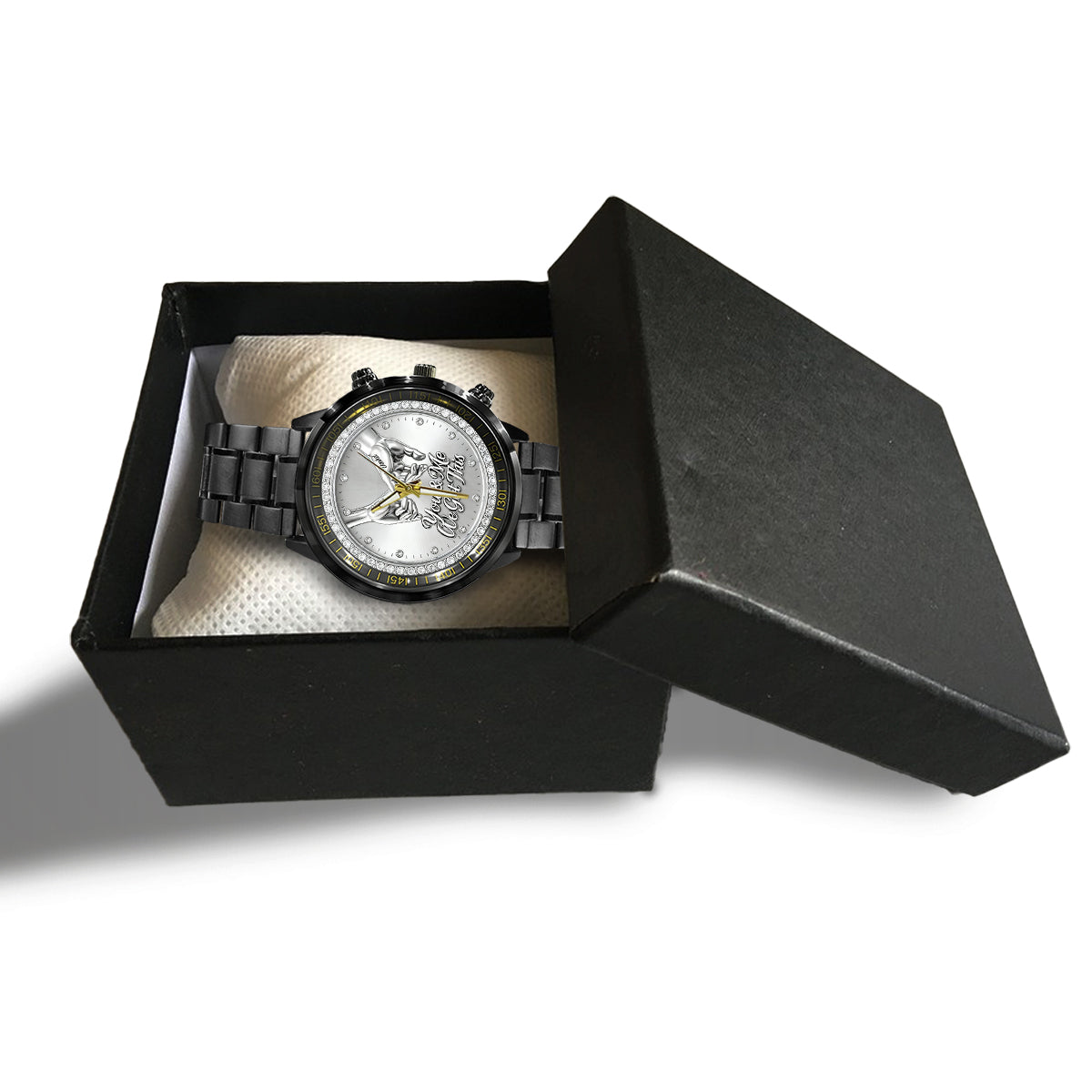 You & Me We Got This - Personalized Couple Hand Watch