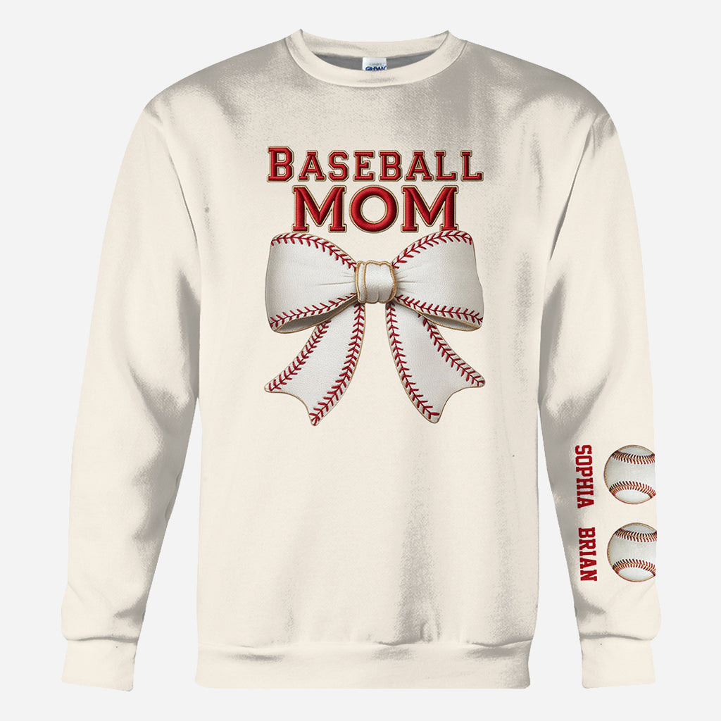 Baseball Mom - Personalized Mother All Over Shirt