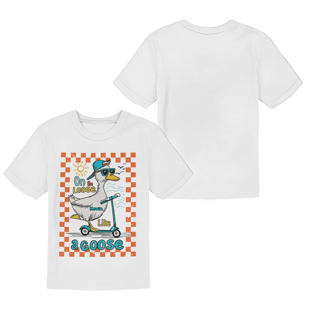 T-shirt et short personnalisés pour enfant (garçon/fille) - Fin d'année