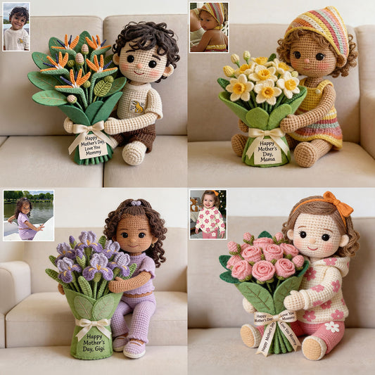 Einzigartiges Muttertagsgeschenk - Personalisierte Premium Kunstfell-Kissen