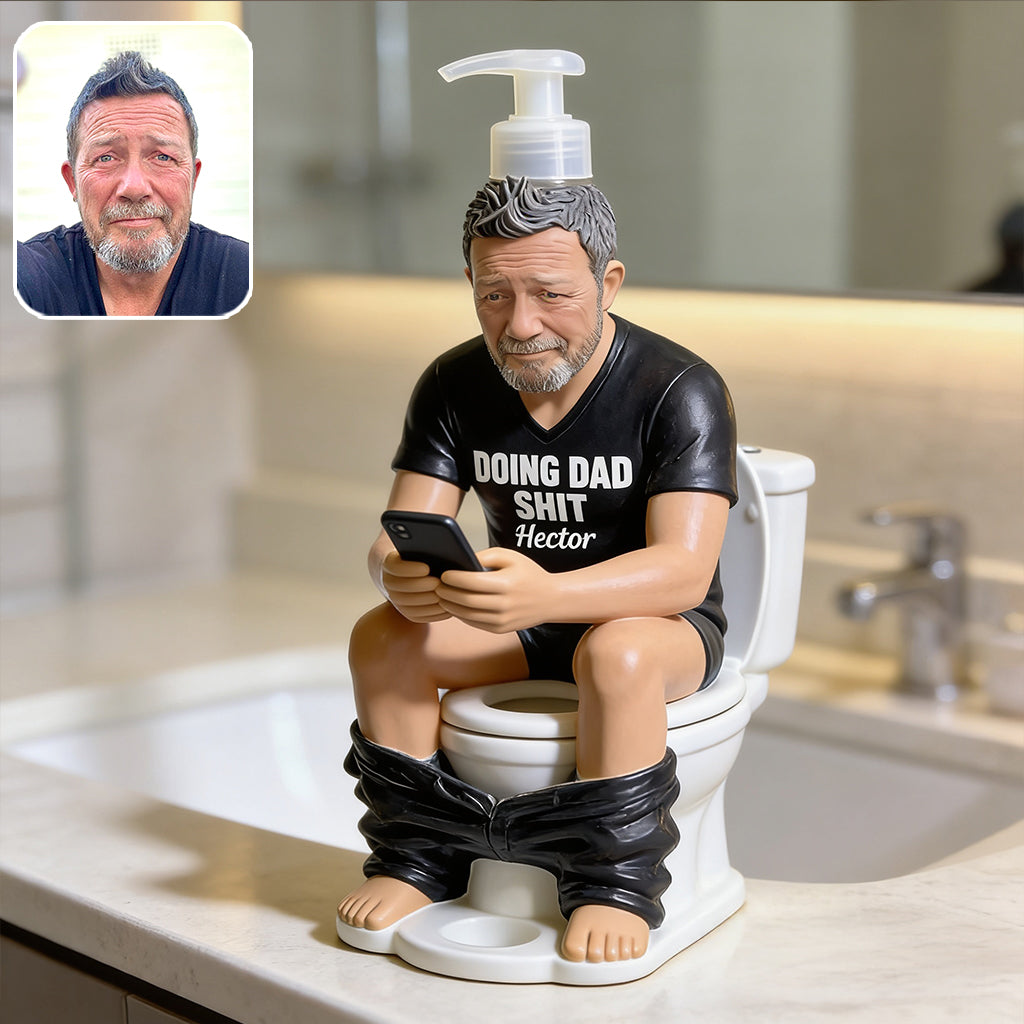 Mach Papa Sh*t - Personalisierter Vater Pumpenspender