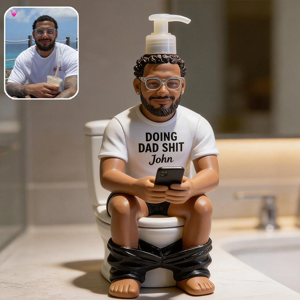 Mach Papa Sh*t - Personalisierter Vater Pumpenspender