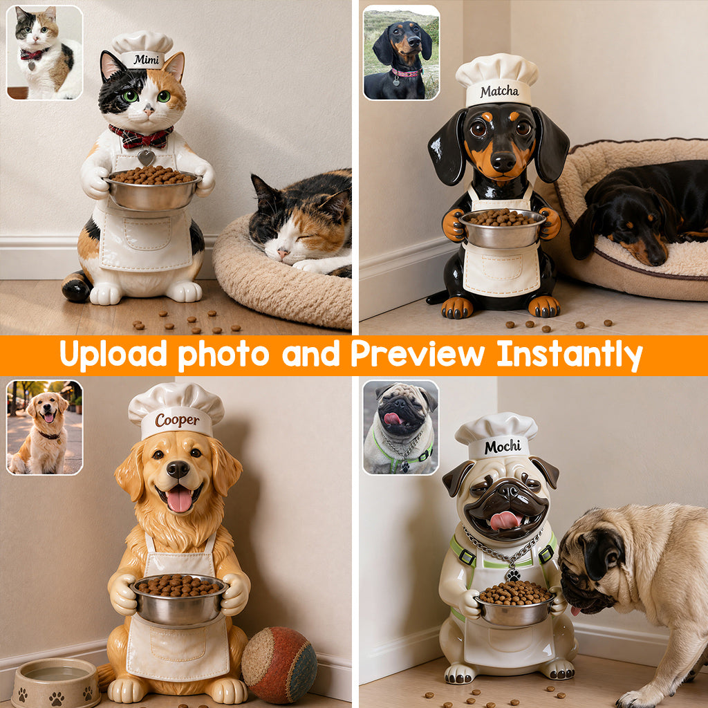 Feed Me - Personalized Dog Pet Feeder