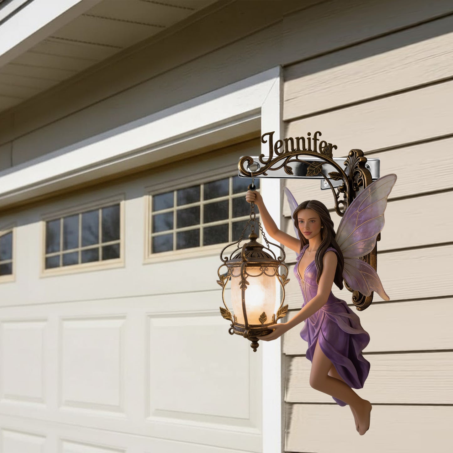 Aesthetic Fairy Decor - Personalized Self Love Wooden Wall Mount Sign