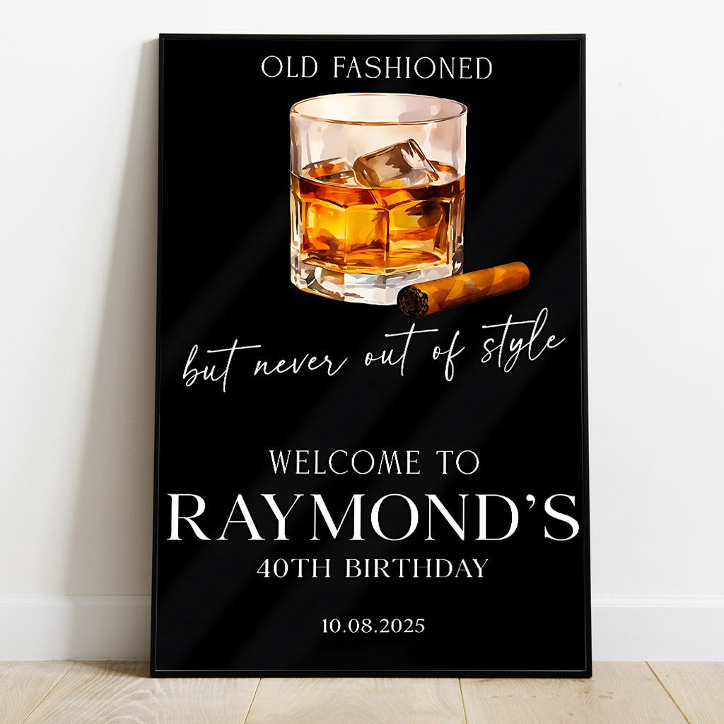 Happy Birthday - Personalized Birthday Canvas And Poster