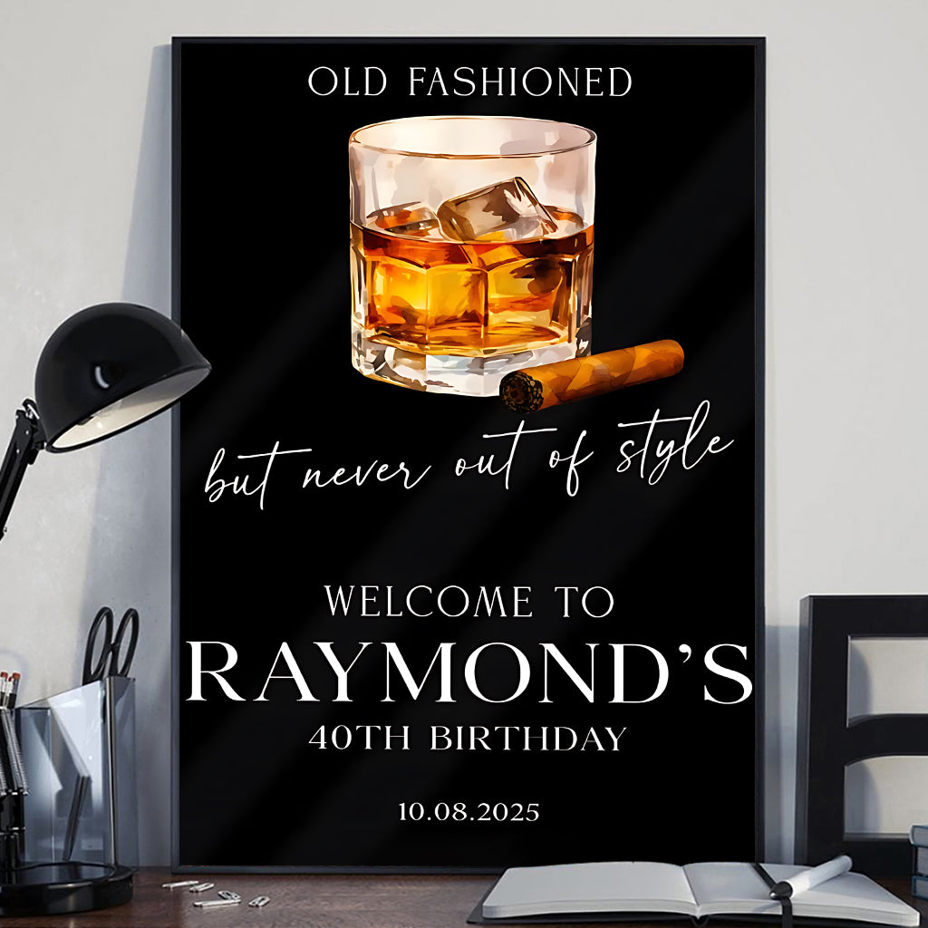Happy Birthday - Personalized Birthday Canvas And Poster