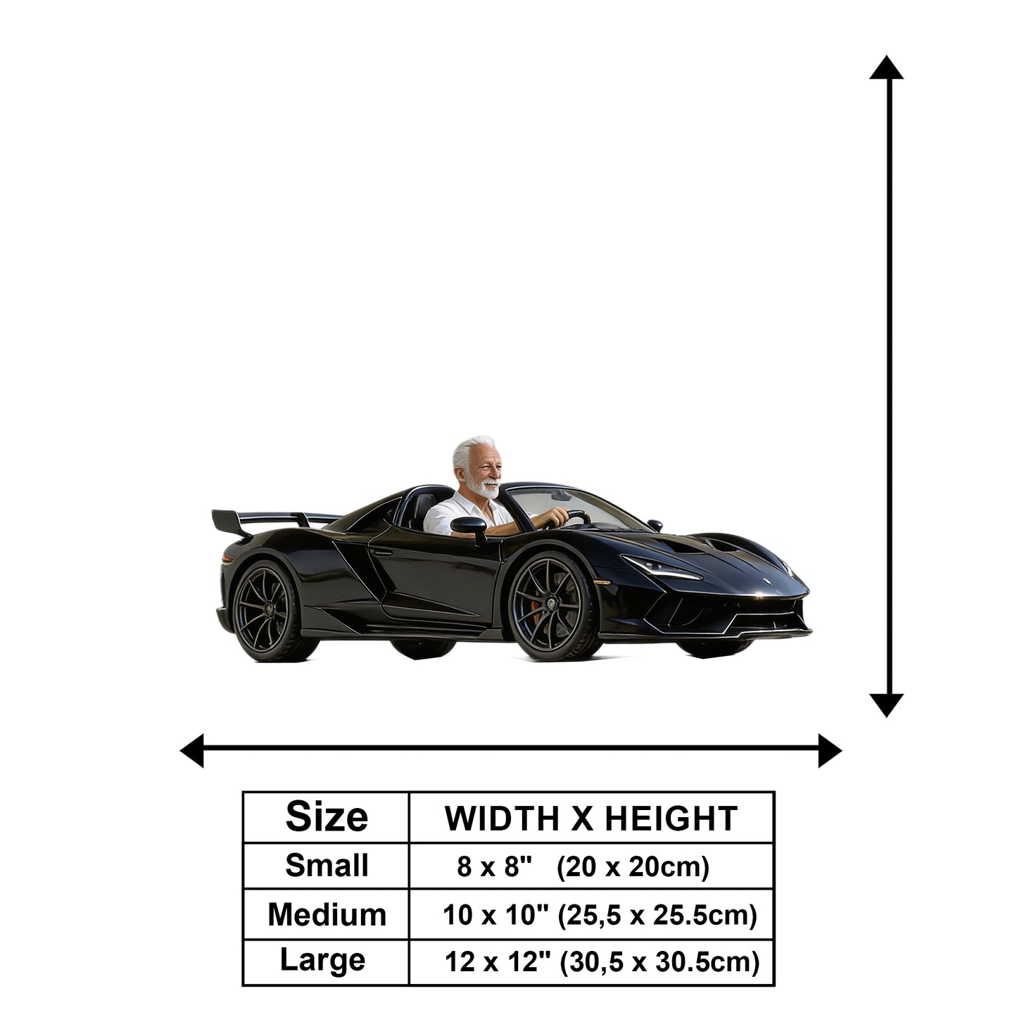 Individuelles Garagenschild - Personalisierte Holz-Wandschilder für Auto-Liebhaber