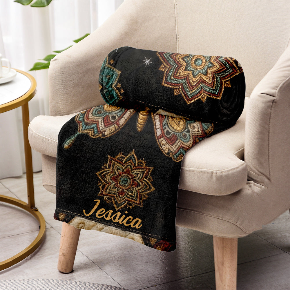 J'adore les papillons - Couverture papillon personnalisée